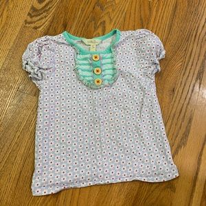 Matilda Jane Ruffle Tee size 4
